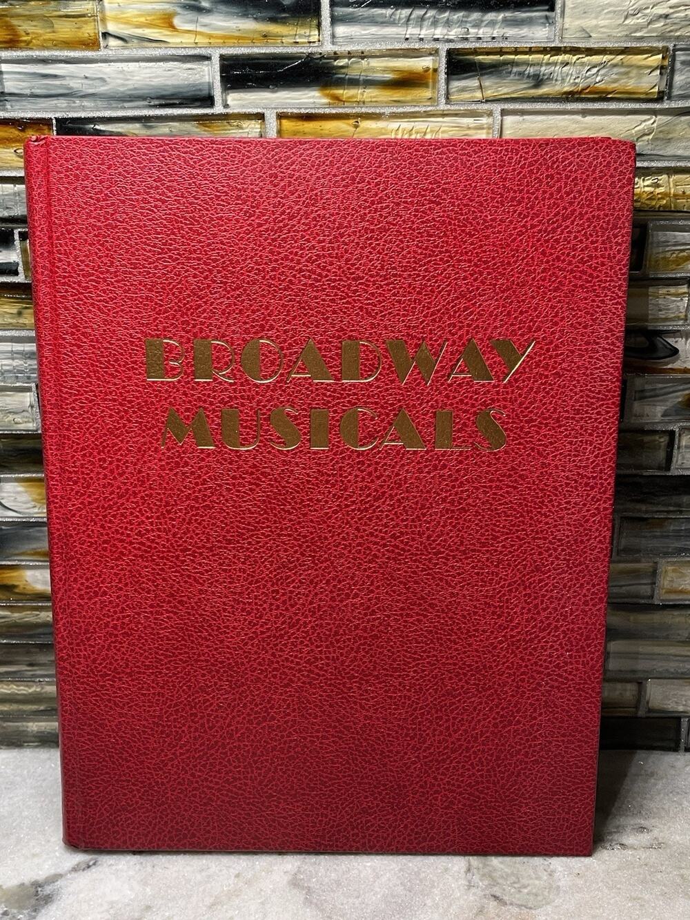 Broadway Musicals by Martin Gottfried 1979 Hardcover Dust Cover Available